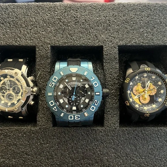 Invicta Bolt, Reserve Ocean Hawk, and Reserve Venom Men's Watches - Picture 1 of 7